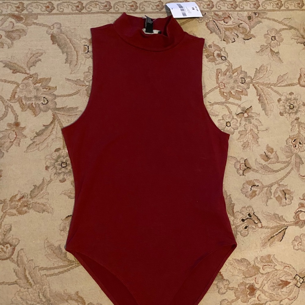 Forever 21 Red Bodysuit size Medium